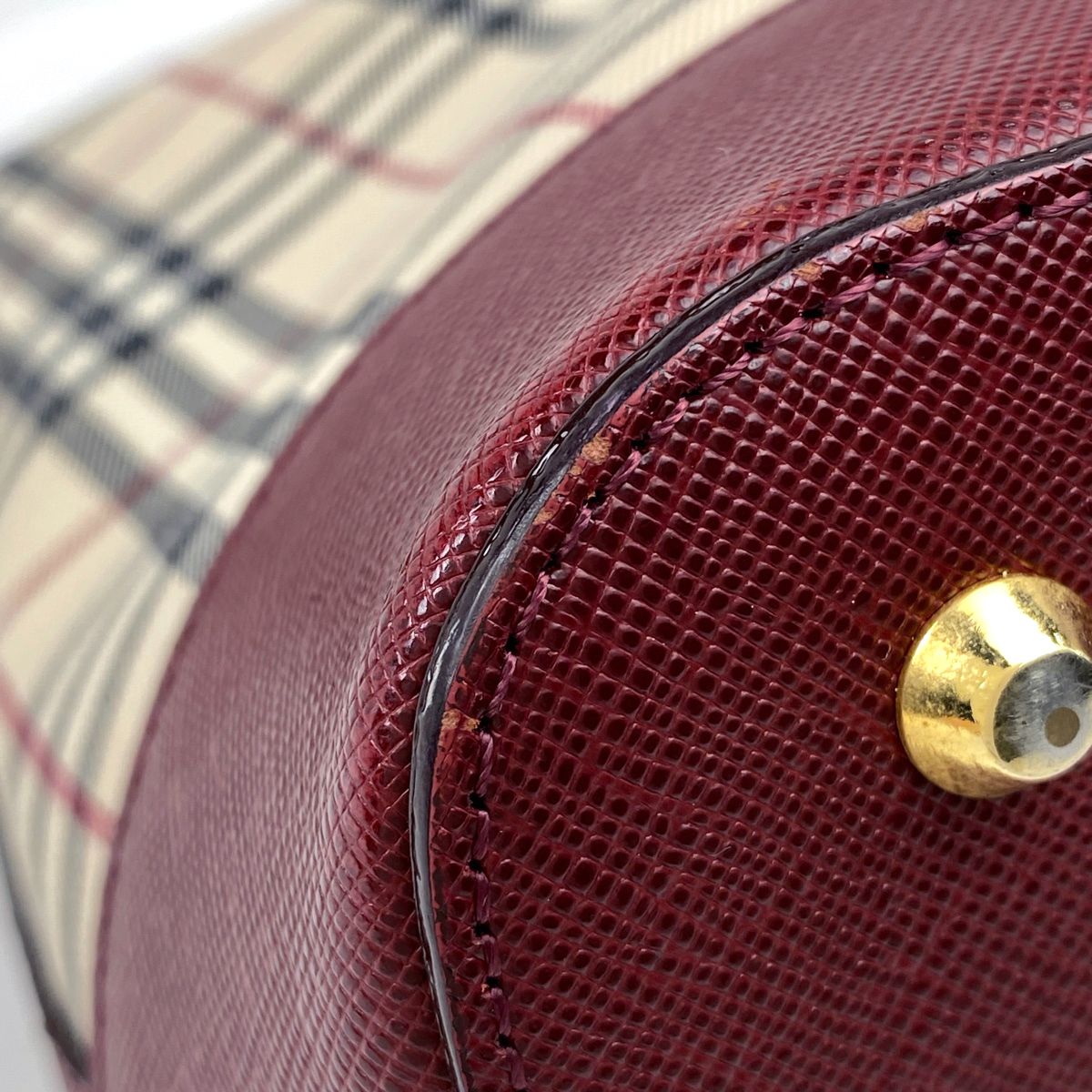 バーバリー BURBERRY チェック柄 ショルダーバッグ ハンドバッグ