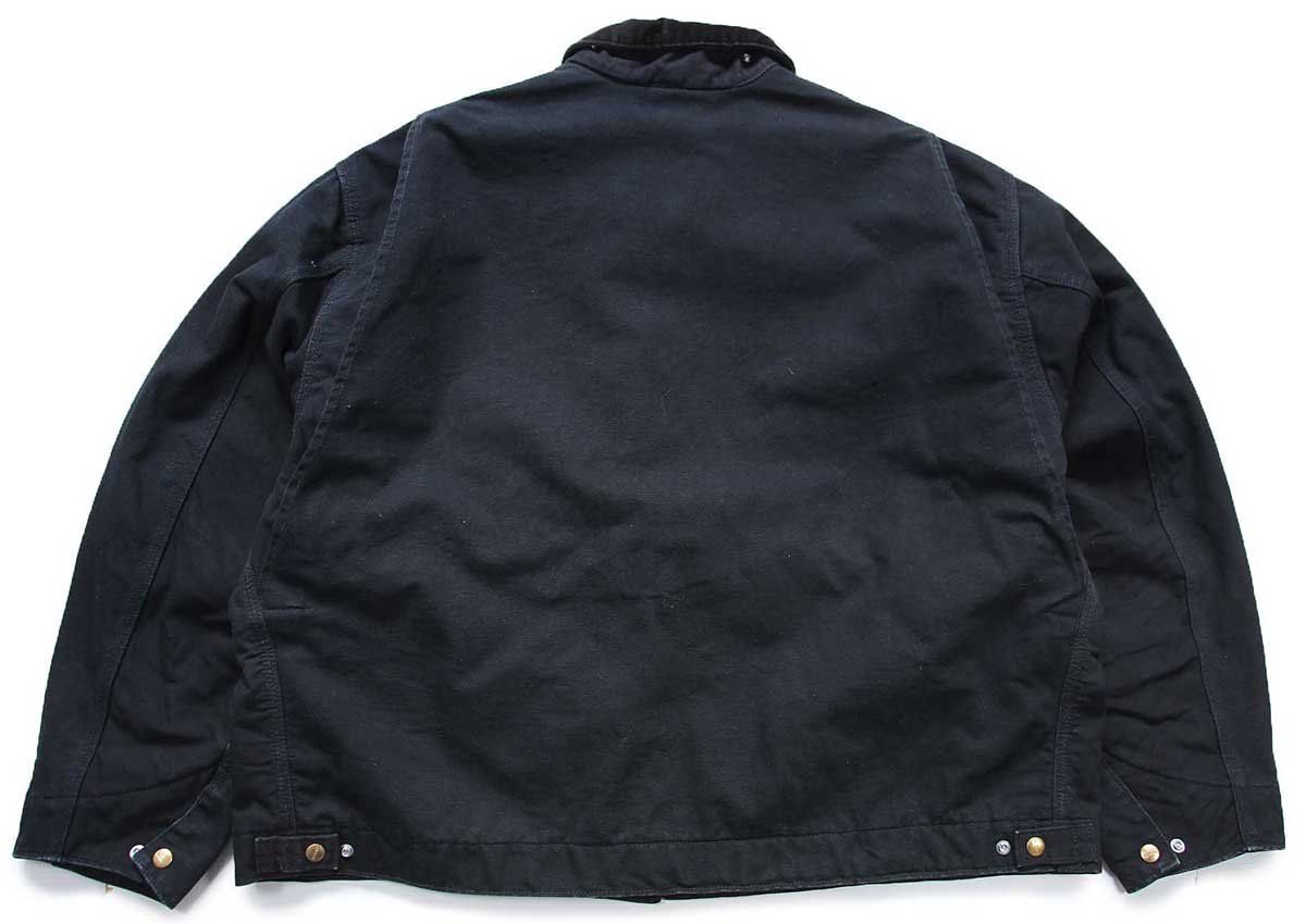 Carhartt カーハート デトロイトジャケット L 黒 ブランケットライナー USA製 carharttカーハート ブランケットライナー ダック地