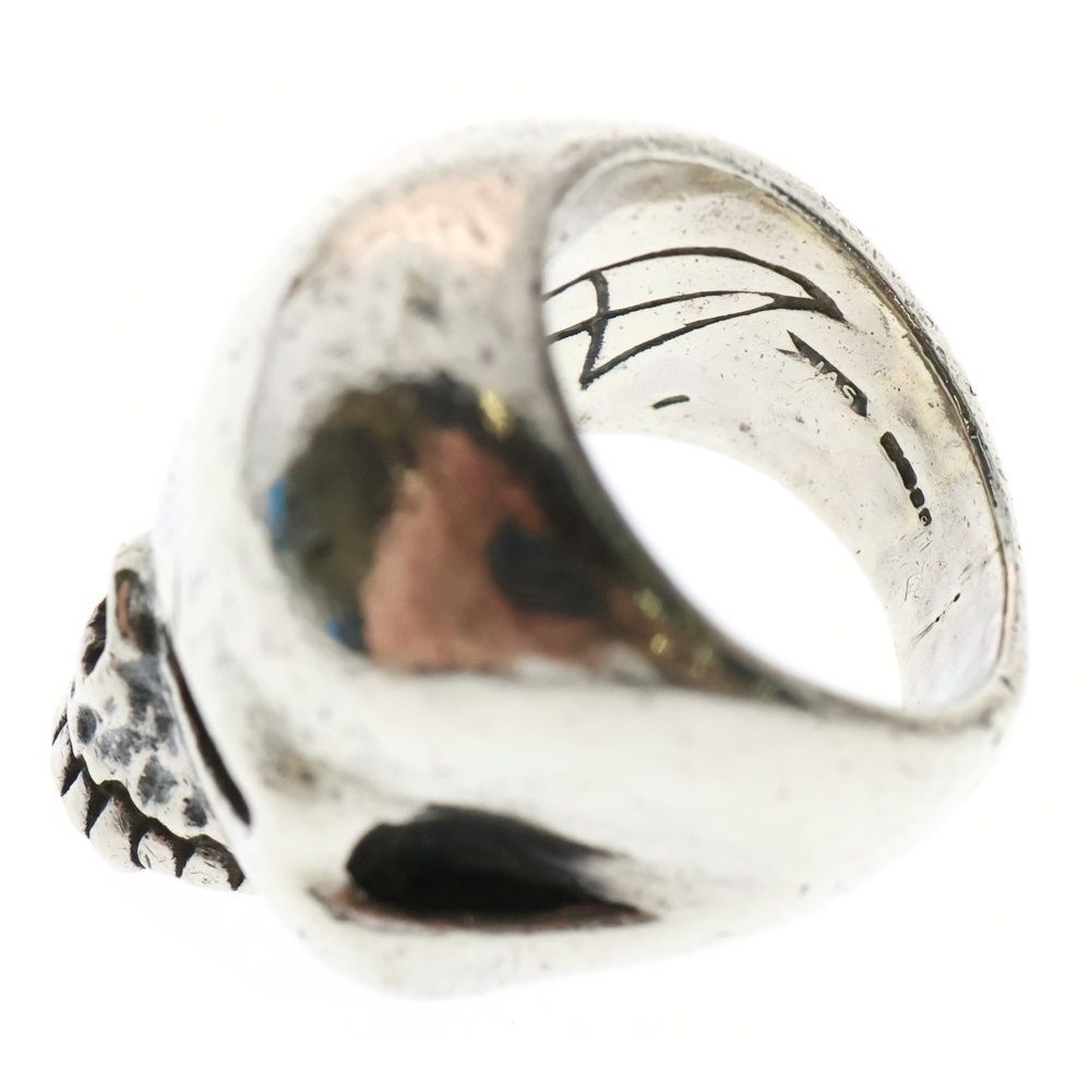 CRAZY PIG (クレイジーピッグ) LARGE EVIL ショップ SKULL RING ラージ