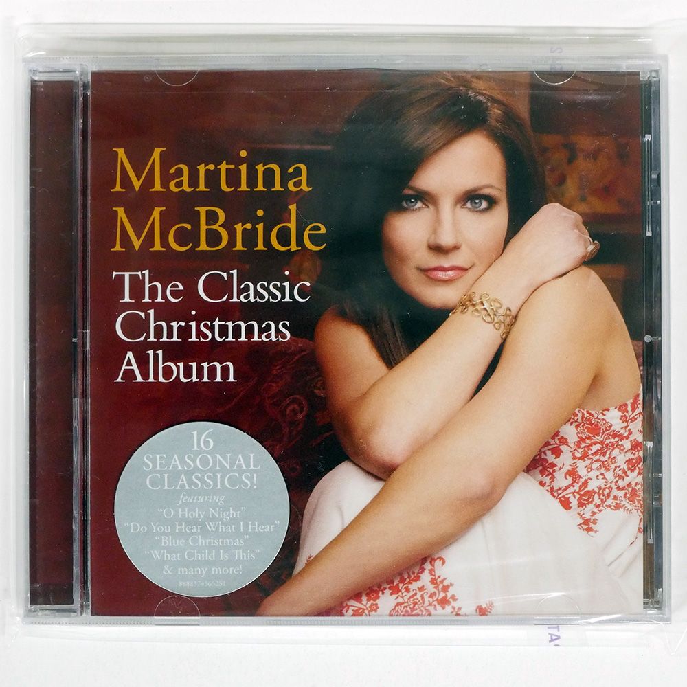 ハイプステッカー 未開封 輸入盤 MARTINA MCBRIDE/CLASSIC CHRISTMAS