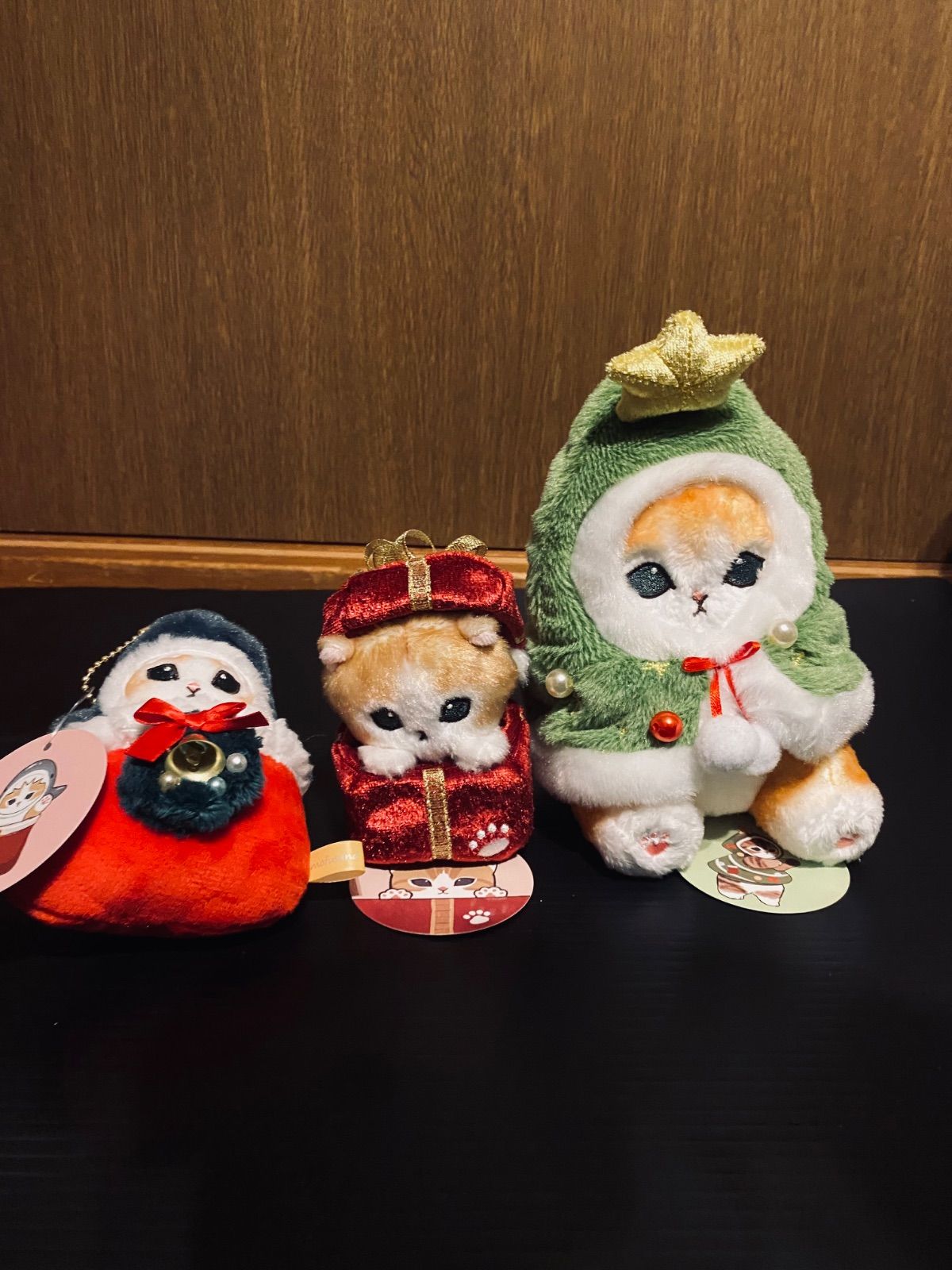モフサンド Xmasツリーにゃん＆Xmas靴下＆プレゼントBOX ３種セット