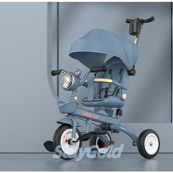 手押し棒付き 日よけ付