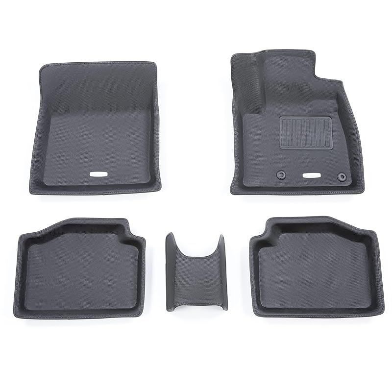 クラッツィオ(Clazzio) フロアマット 立体タイプ 1台分セット ノート E13 R3/1~/オーラ FE13 R3/8~ 2WD車 NEWラバータイプ ブラック EN-5286 【5EENB5286K】 0