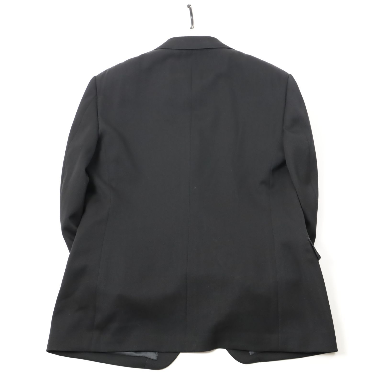 新品 五大陸 WEAR BLACK フォーマル 礼服 ブラックスーツ メンズ ウール BB6 定価7.5万 -725
