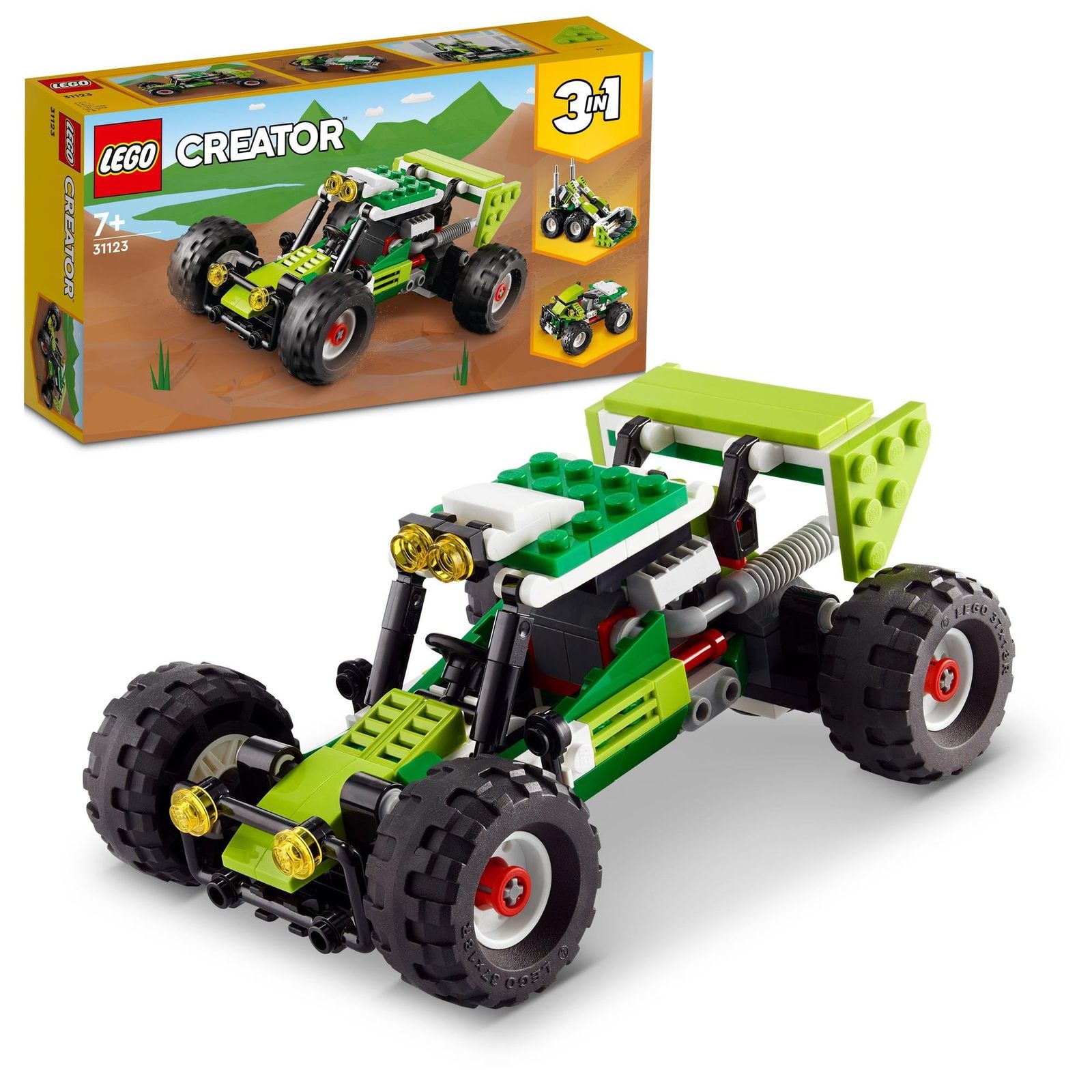 レゴ(LEGO) クリエイター オフロードバギー 31123 おもちゃ ブロック プレゼント 乗り物 のりもの 男の子 女の子 7歳以上 