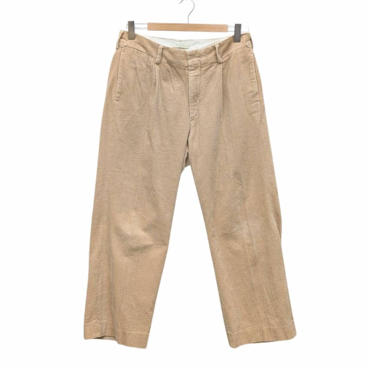 OLD JOE & CO. オールドジョー 182OJ-PT09 HANDSOME TROUSER サイズ34