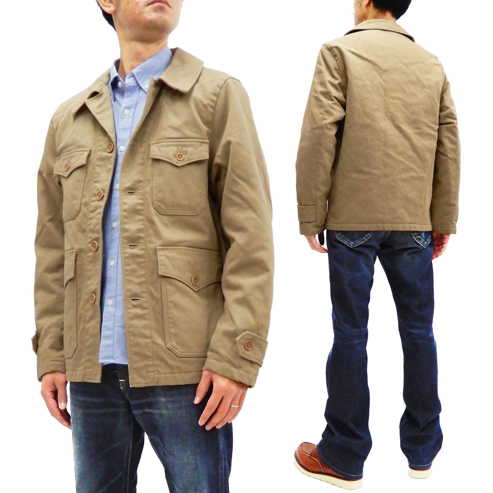 桃太郎ジーンズ) Momotaro Jeans ピケ ファティーグジャケット 03-178