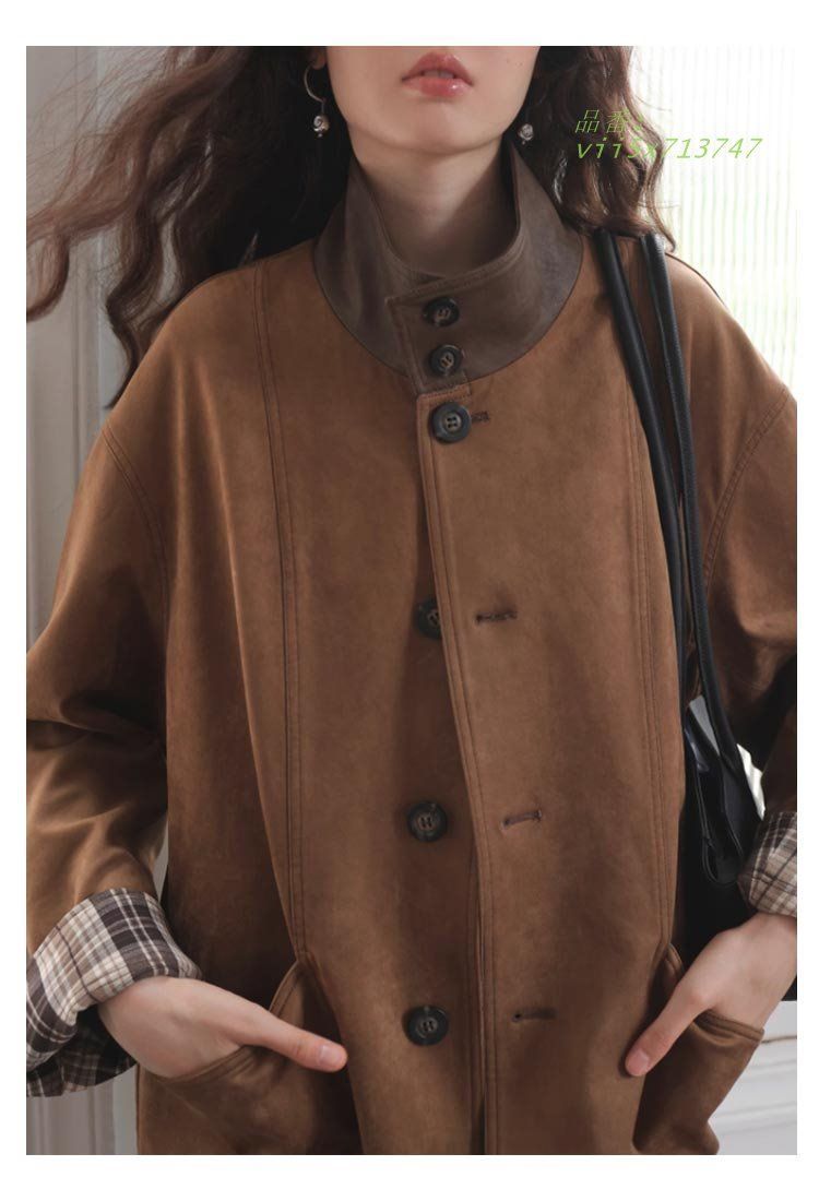 ビジネス ステン コート アウター レディース ジャケット ステンリバーシブル チュニック丈 チェック柄 トレンチコー vii5x713747 BRIGHTFACE_UK