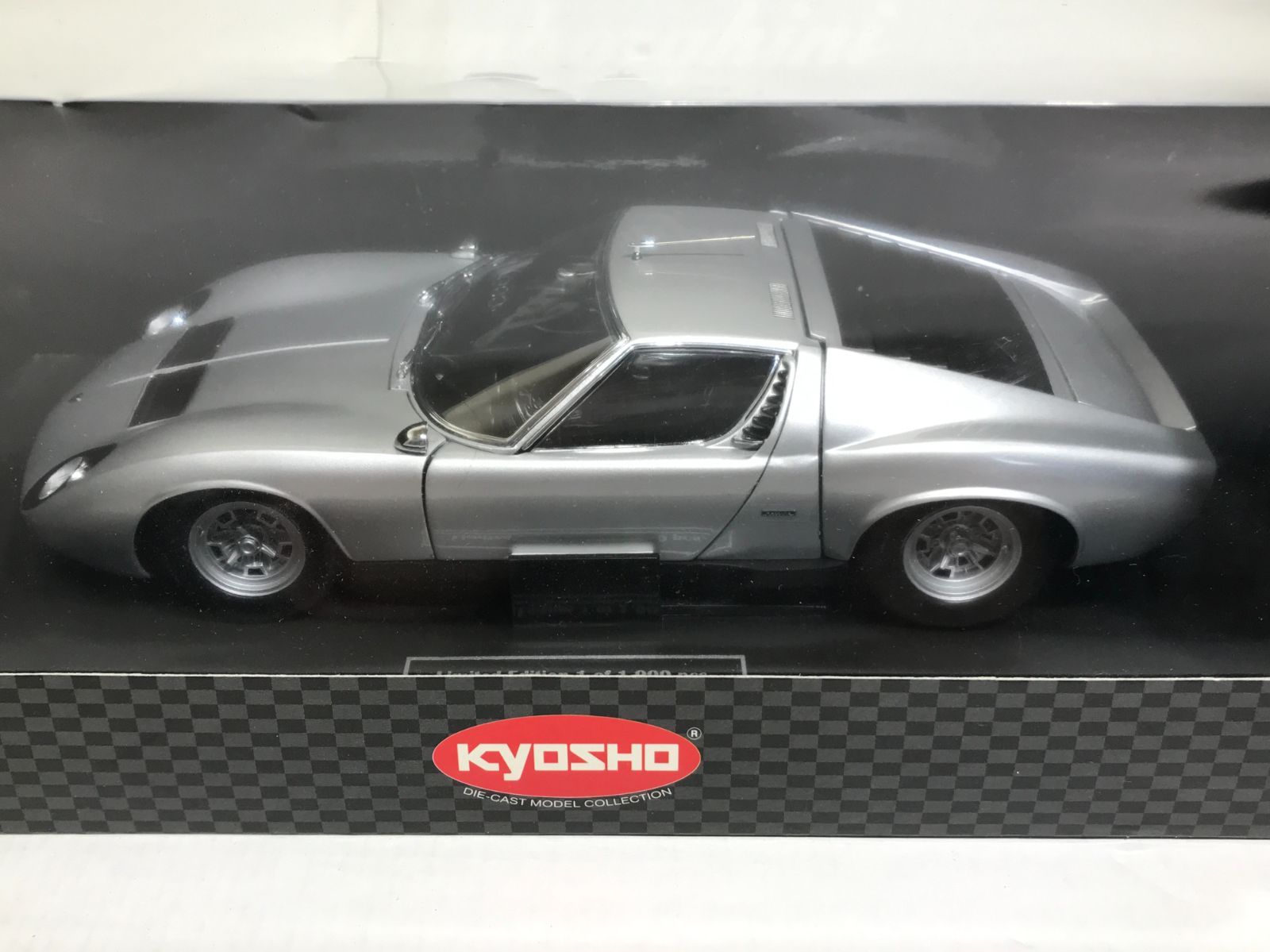 京商 1/18 ランボルギーニミウラ P400 SV ≪シルバー≫ ヨドバシ.com - 京商 KYOSHO KS08314W 1/18 ランボルギーニ