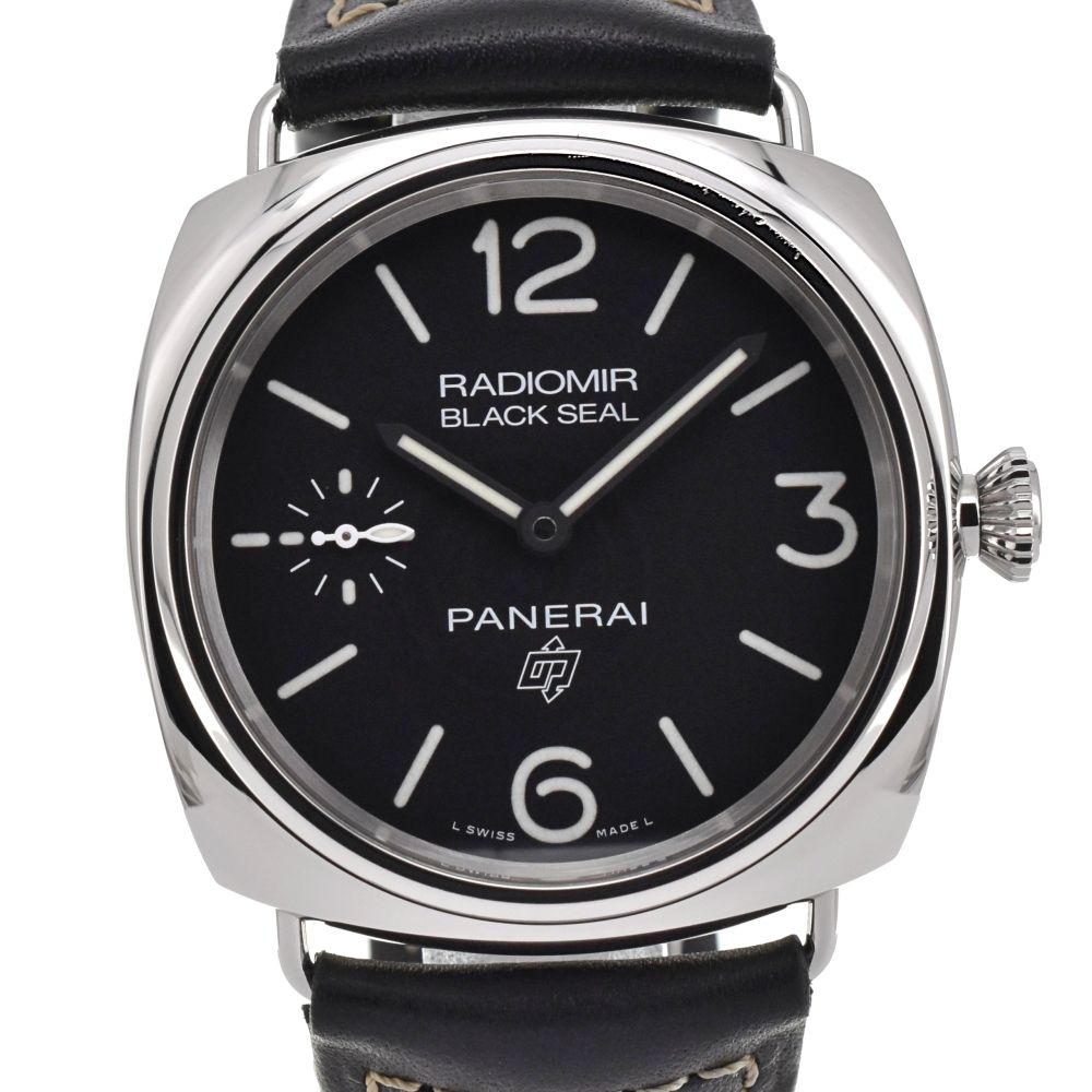 パネライ PANERAI PAM00754 ラジオミール ブラックシール 3デイズ アッチャイオ 手巻き メンズ G 139514