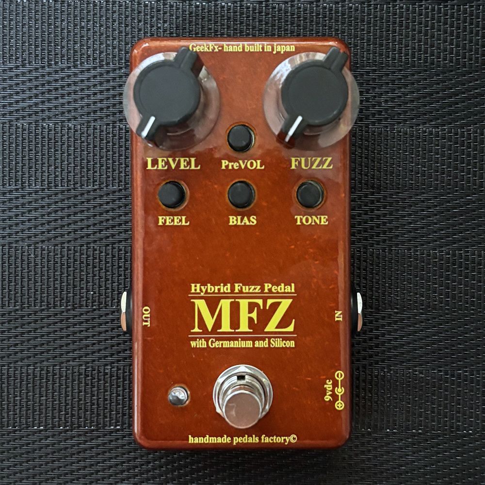 アウトレット 匿名配送 送料無料 PreVOL搭載MFZハイブリットファズ MFPV25m378 自作Myriad Fuzz|ブロンズ