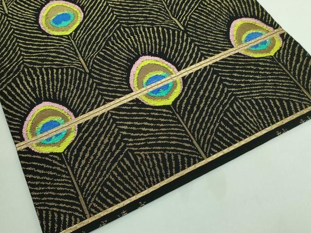 昭和レトロ 龍村美術織物 金孔雀図 刺繍画 壁掛け 絵画 アート 芸術 美術 昭和レトロ 龍村美術織物 金孔雀図 刺繍画 壁掛け 絵画 アート 芸術 美術