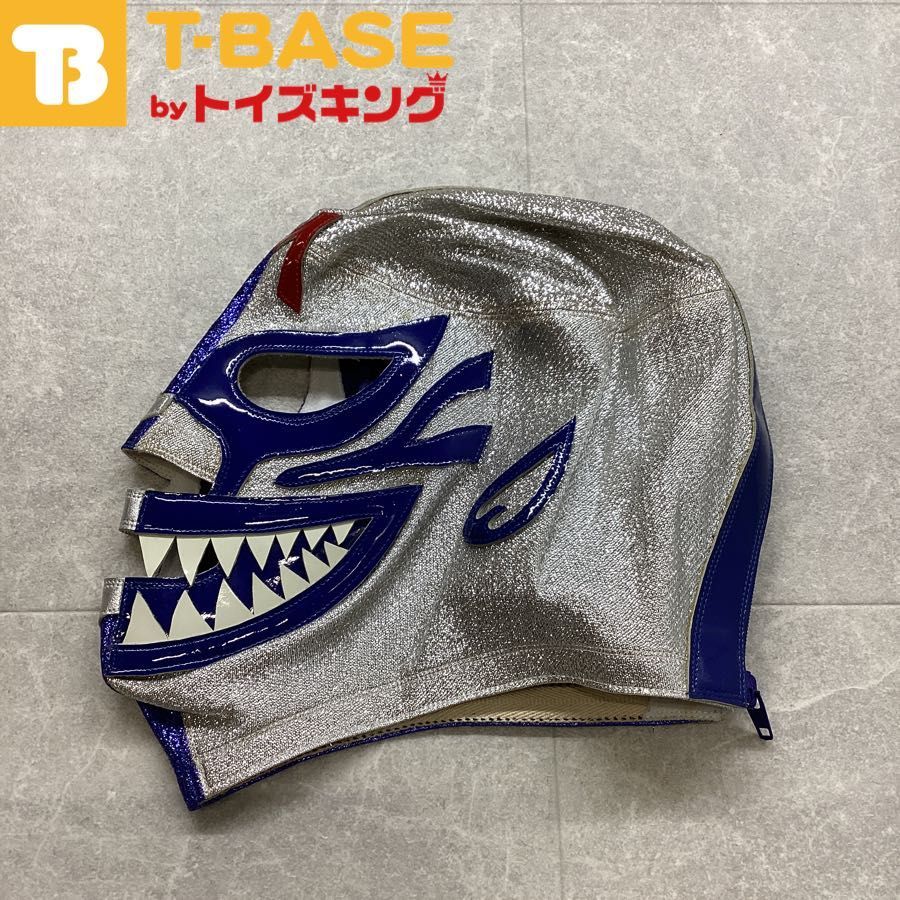 メーカー名不明 プロレス マスク ミルマスカラス シルバー/ブルー - メルカリ