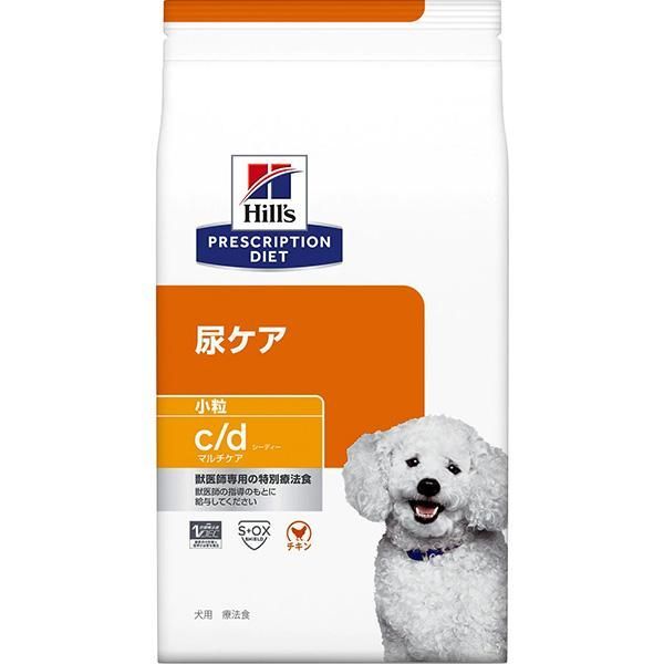 特別療法食 ヒルズ プリスクリプション ダイエット 犬用 尿ケア c|d マルチケア 小粒 ドライ 7.5kg