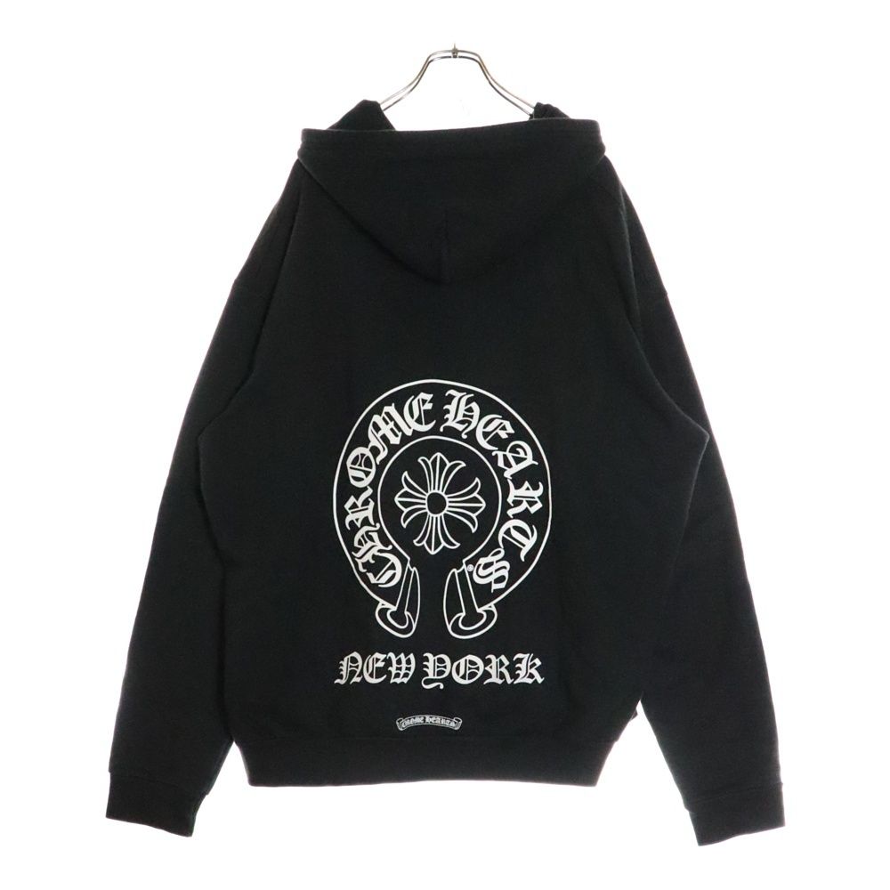 CHROME HEARTS America STAR パーカー美品 Chrome Hearts マルチカラー クロス ジップアップ フーディー