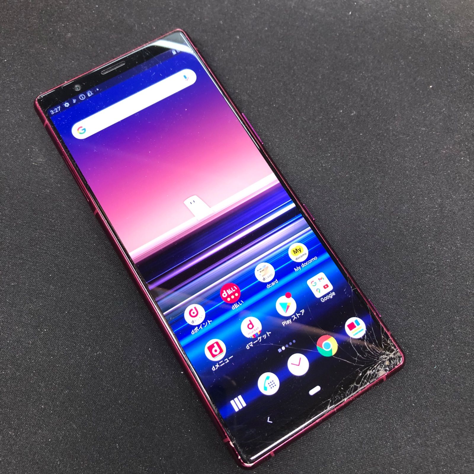 Xperia 5 レッド 64 GB docomo SIMロック解除済み Xperia5 so-01m 元