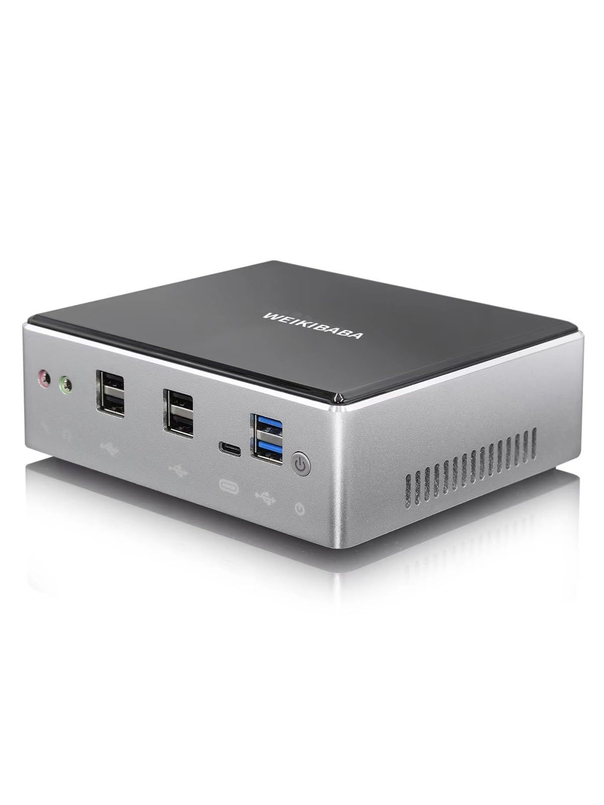 数量 WIFI USB3.0 Type-C DP HDMI SSDミニパソコン4K対応 省スペースｐｃWeikibaba NVME 256GB 高速 DDR4メモリ 8GB 小型pc 8145U i3 Core Windows11 ミニPC