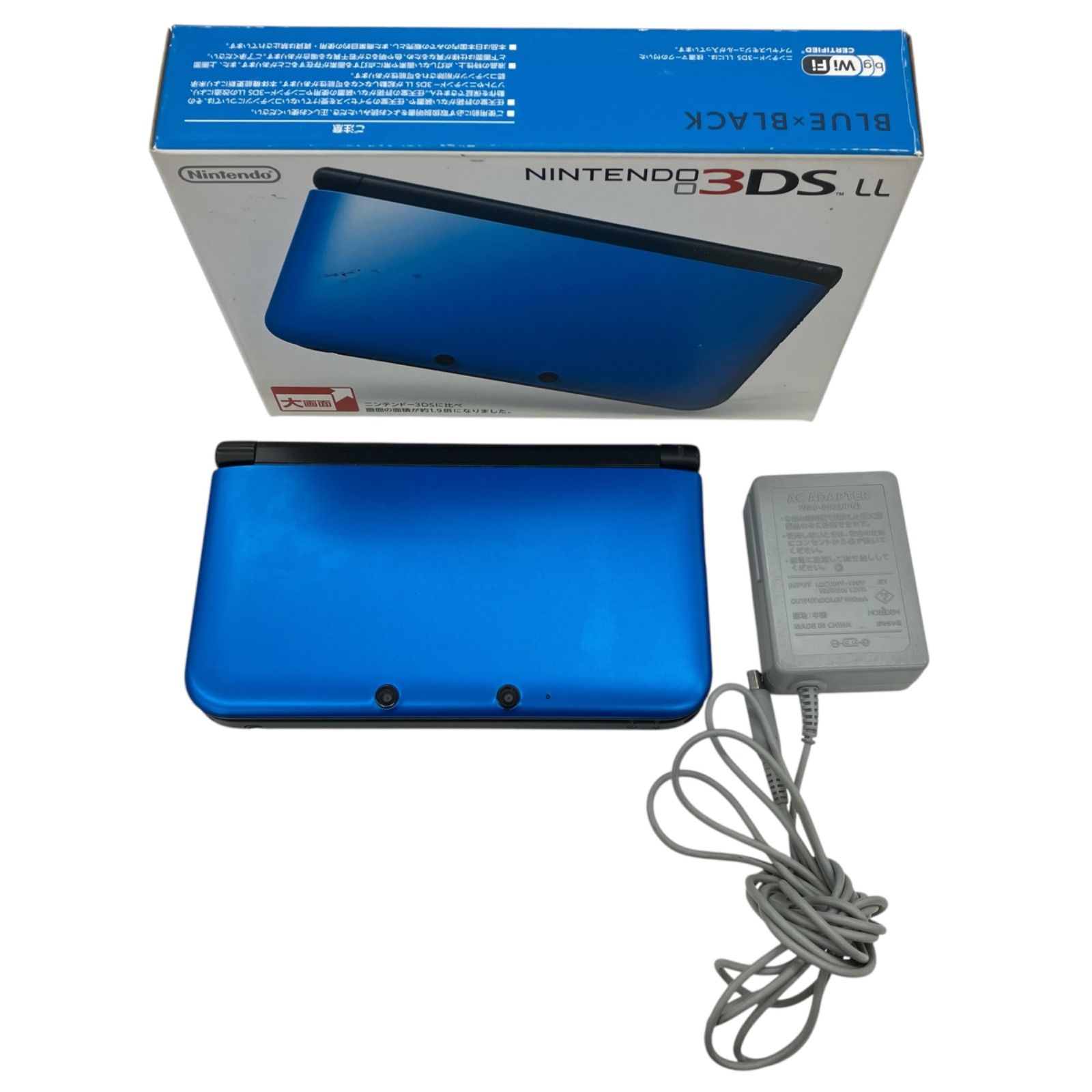 ニンテンドー 3DS LL ブルー×ブラック ソフト5本セット ニンテンドー