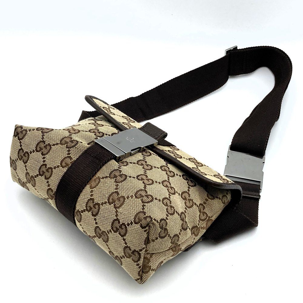 ✨極美品✨グッチ　ボディバッグ　ウエストポーチ　GGキャンバス　131236 GUCCI - 新品 グッチ GUCCI ウエストバッグ・ボディバッグ GG