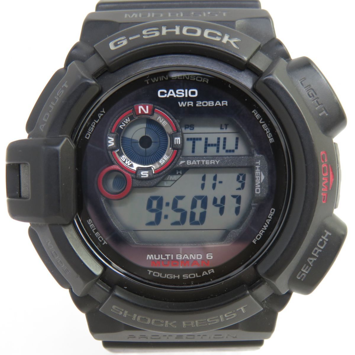 CASIO カシオ G-SHOCK MASTER OF G MUDMAN マッドマン GW-9300-1JF ...