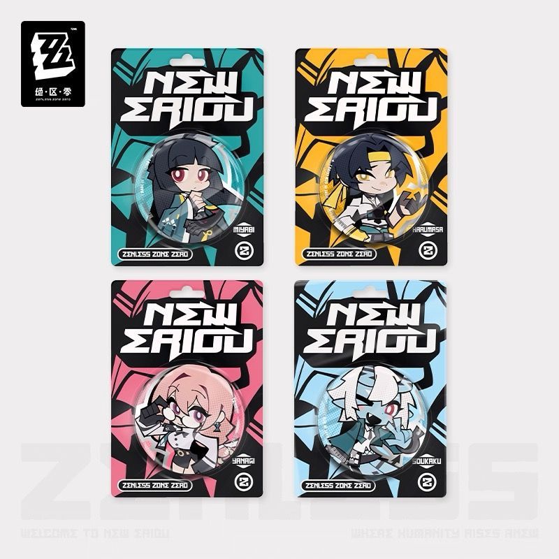 ゼンレスゾーンゼロ・公式 ゼンレス・ゼンゼロ・ZZZ 麗都 缶