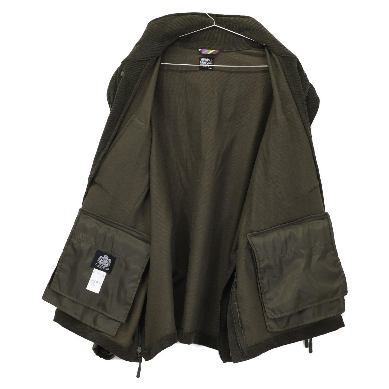 AbuGarcia × is-ness アブガルシア コーデュロイジャケット AbuGarcia (アブガルシア) ABU-M303 CORDUROY JACKET