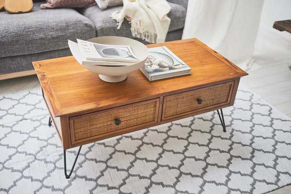 引き出し収納付き W100×D50×H40cm