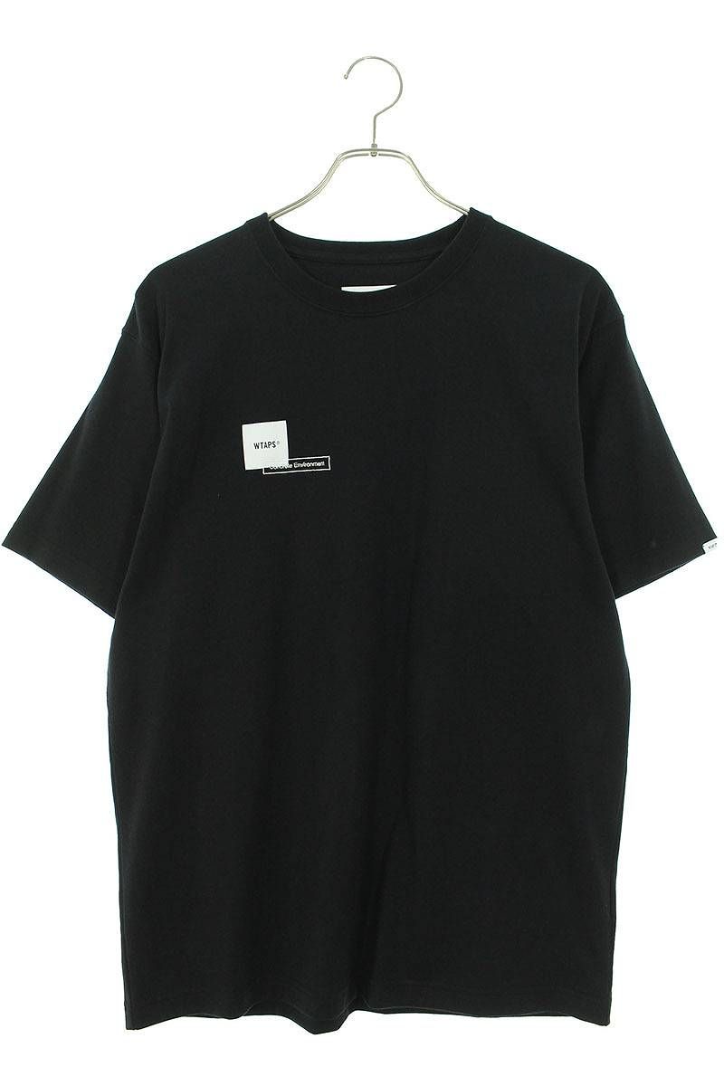 ダブルタップス 21SS 211ATDT-CSM01 胸ロゴ刺繍Tシャツ メンズ 1 ...
