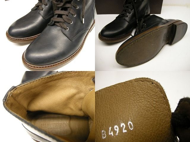 サイズ43 (約27.5-28cm相当)□新品□ブッテロ BUTTERO ブーツ