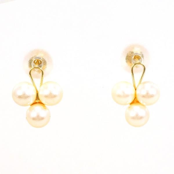 定期入れの Earring ピアス K18YG パール（真珠） メルカリ - 総重量約0.7g その他