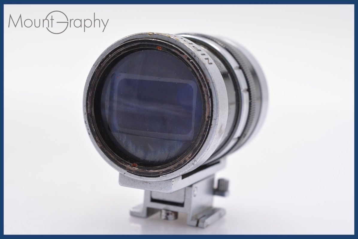 上 ニコン Nikon NIPON KOGAKU 3.5-13.5cm ファインダー 完動 同梱可 mj3216