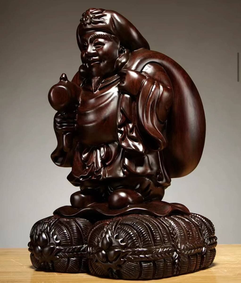 縁起物 仏師で仕上げ品