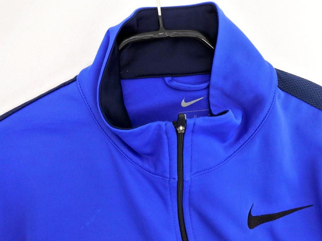 NIKE ナイキ ロゴ トラック ジャケット sizeM/青 □◇ メンズ