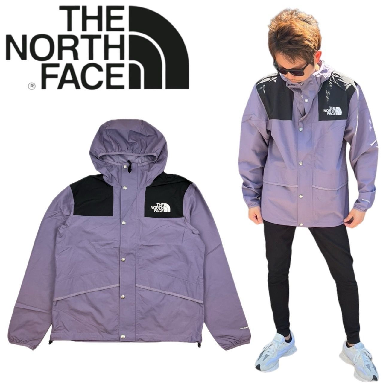 ザ ノースフェイス ジャケット アウター マウンテンパーカーNF0A5J4E メンズ 撥水 防寒 THE NORTH FACE SSNL 86 MOUNTAIN WIND JACKET パープル