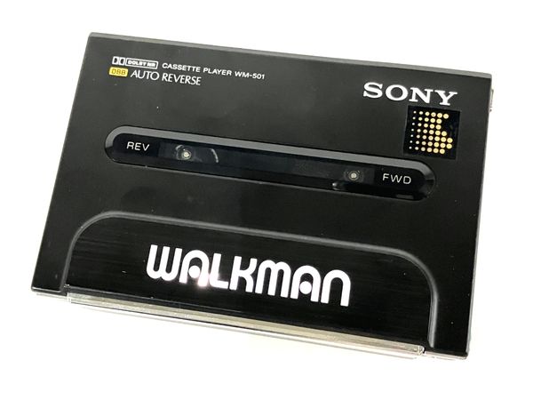 ジャンク】SONY WALKMAN WM-501 カセットプレーヤー・ウォークマン