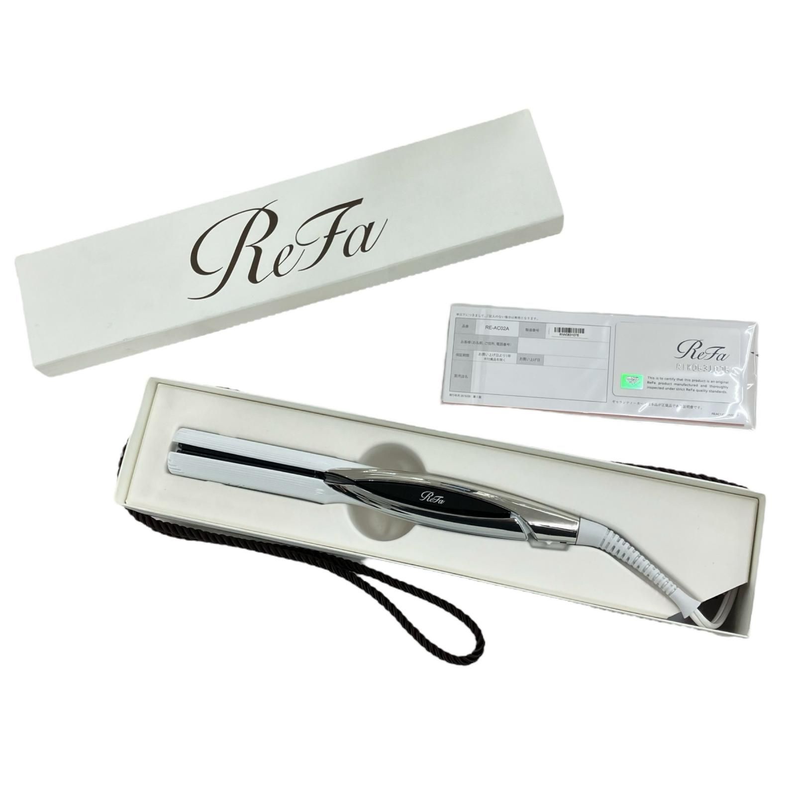 186000 現状品 ReFa リファ ストレートヘアアイロン RE-AC02A