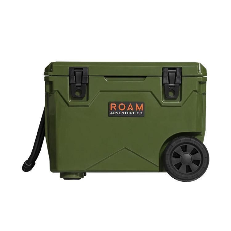 クーラーボックス OD GREEN 約47リットル キャスター付き 氷を最長で8日間キープ ラギットクーラー ローリング 50クォート ROAM ADVENTURE CO