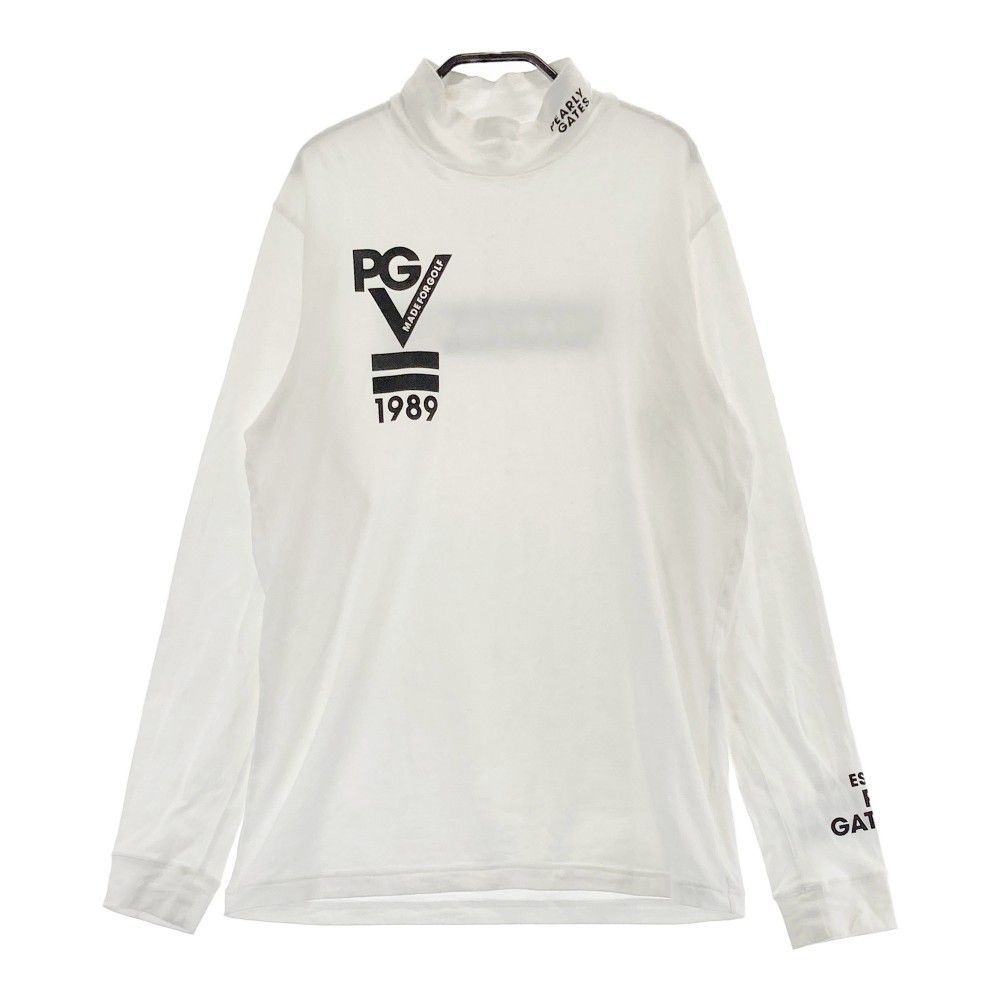サイズ：5 PEARLY GATES パーリーゲイツ ハイネック 長袖 Tシャツ