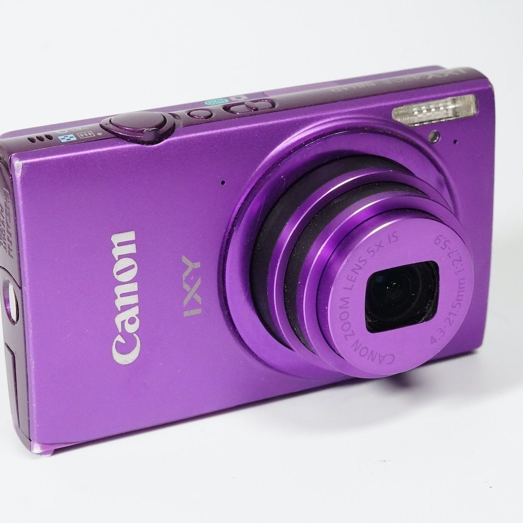 1231 Canon IXY 手軽 デジカメ 430F パープル
