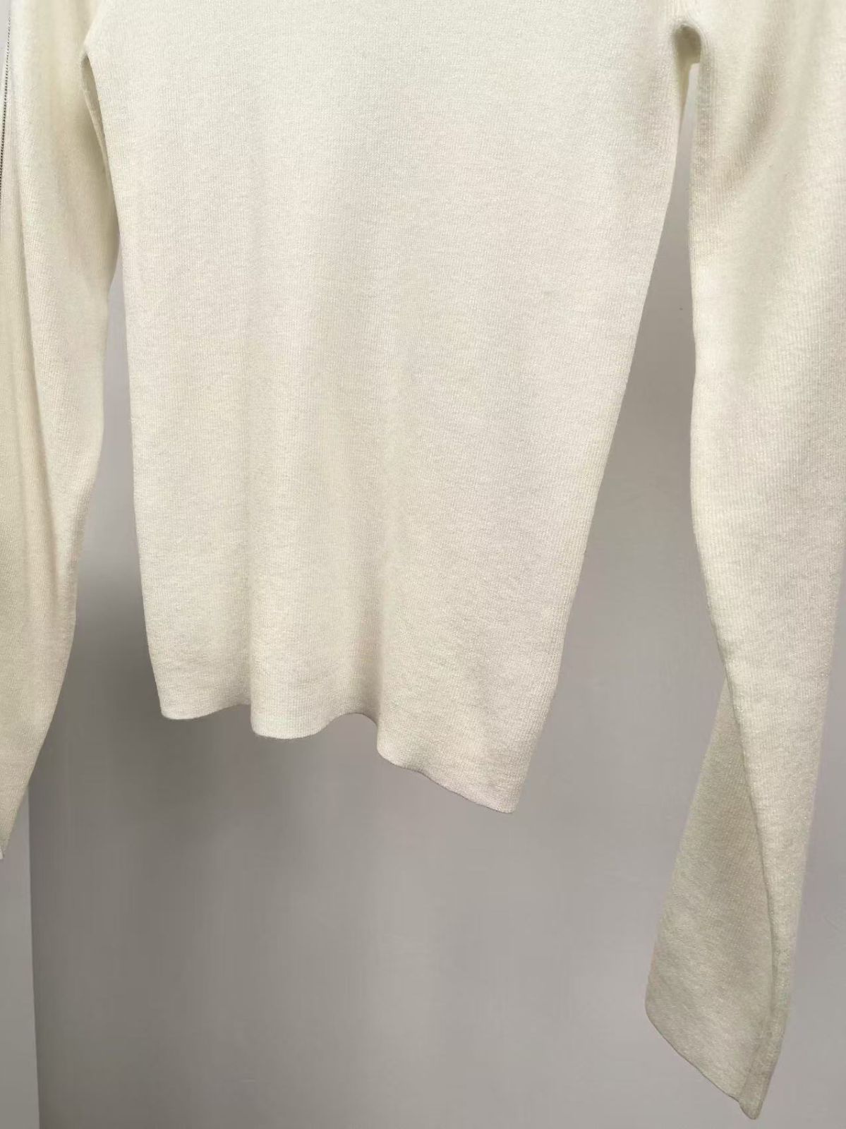 ブルネロクチネリ BRUNELLO CUCINELLI リネン混 ノースリーブニット カットソー Vネック S 白 /MI ■OS レディース レディースファッション：すべての製品| Brunello Cucinelli