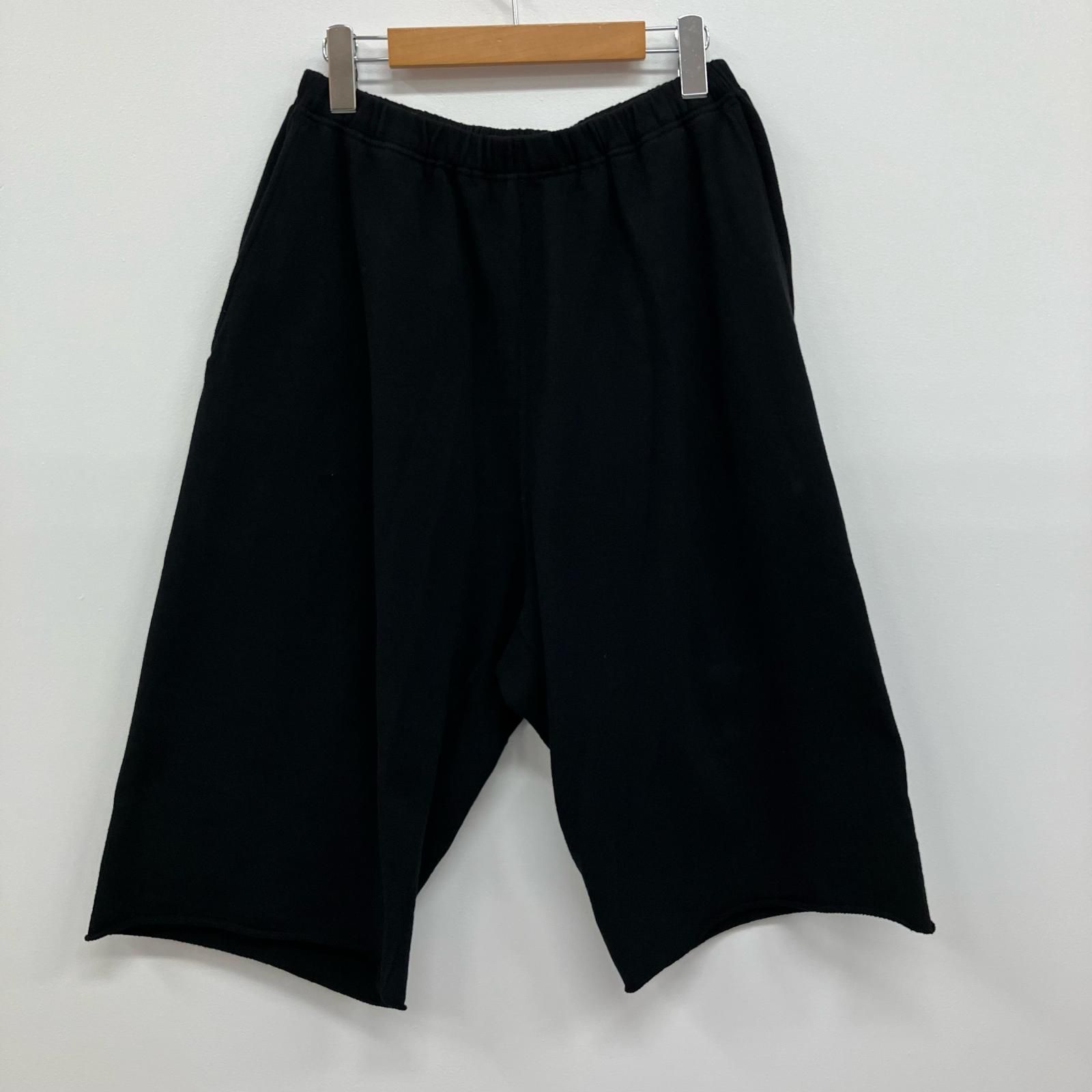 イオン広店 COMOLI | コモリ ショートパンツ コットン裏毛ショーツコットンハーフパンツ b01-05027 ブラック サイズ 2 107