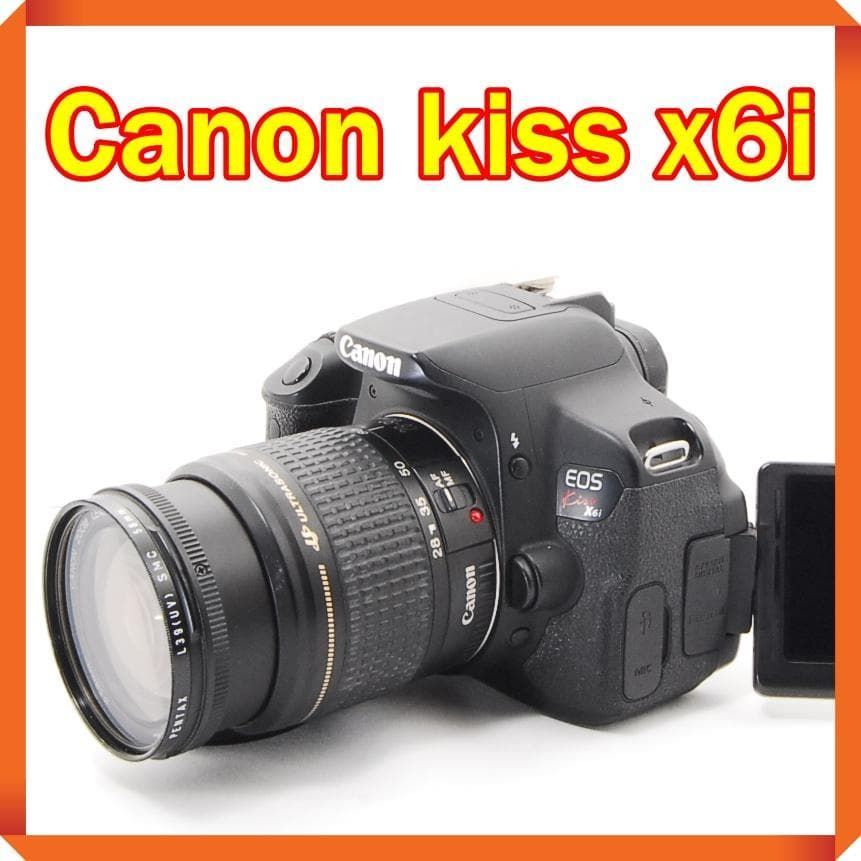 ✨ Canon EOS kiss x6i 一眼レフ カメラ スマホ転送 キヤノン