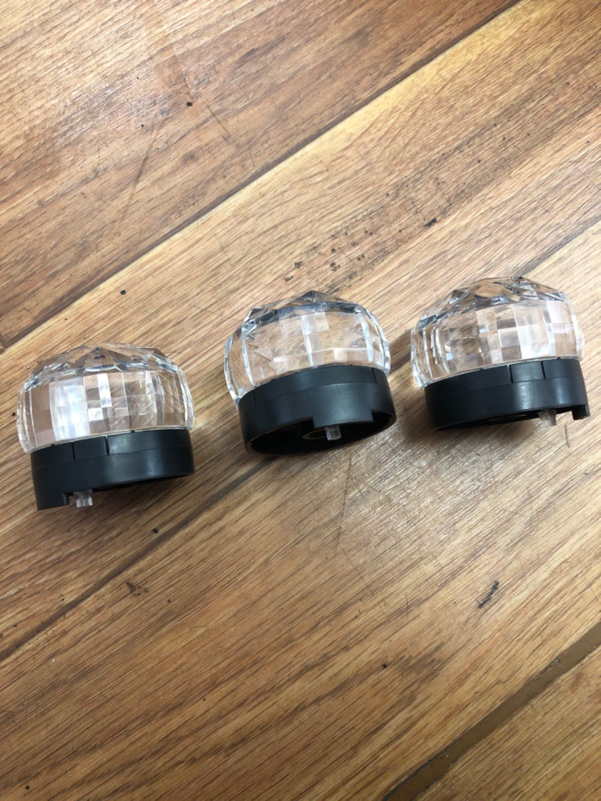 bB NCP30 エアコンダイヤル クリスタルダイヤル ファンカーゴなどに エアコンダイヤル 3個セット トヨタ bB/ヴィッツ/サクシード