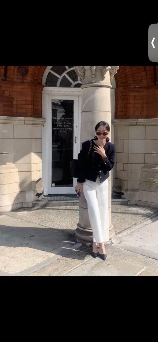 グレー ルーム シーティー ウール100 ツイード ジャケット ネイビー M