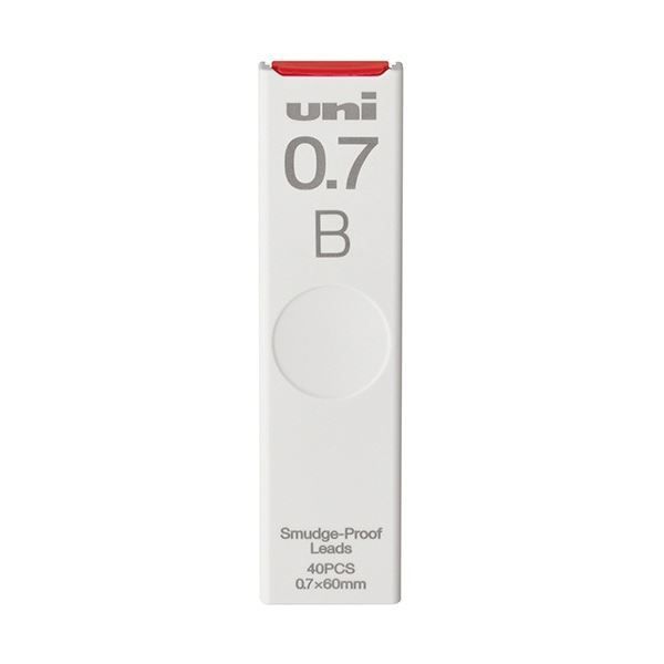 (まとめ) 三菱鉛筆 シャープ替芯 ユニ 0.7mm B ULS0740B 1個(40本) 