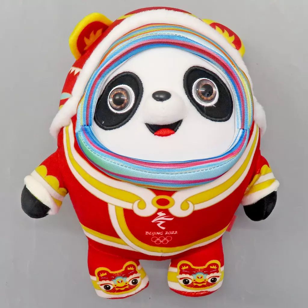 ぬいぐるみビンドゥンドゥン即購入OK 北京オリンピック　22cm 2022 北京オリンピック ビンドゥンドゥン ぬいぐるみ - メルカリ