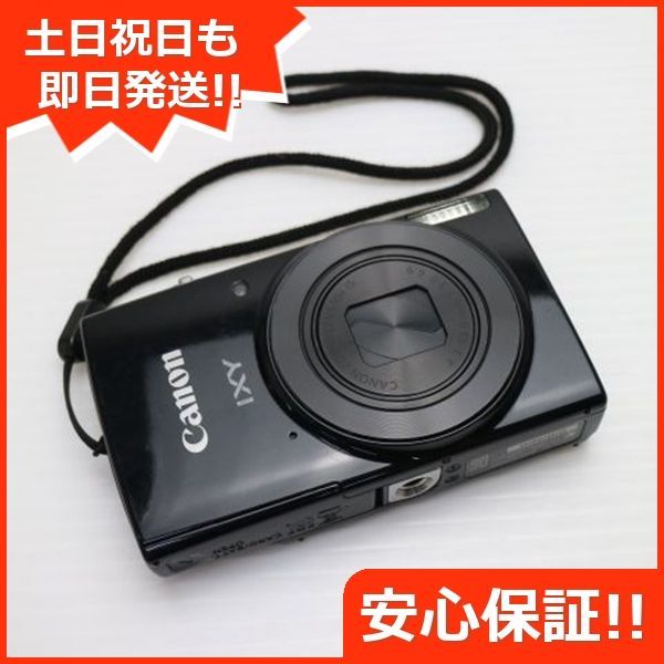 IXY 190 ブラック コンデジ Canon 本体 土日祝発送OK 03000