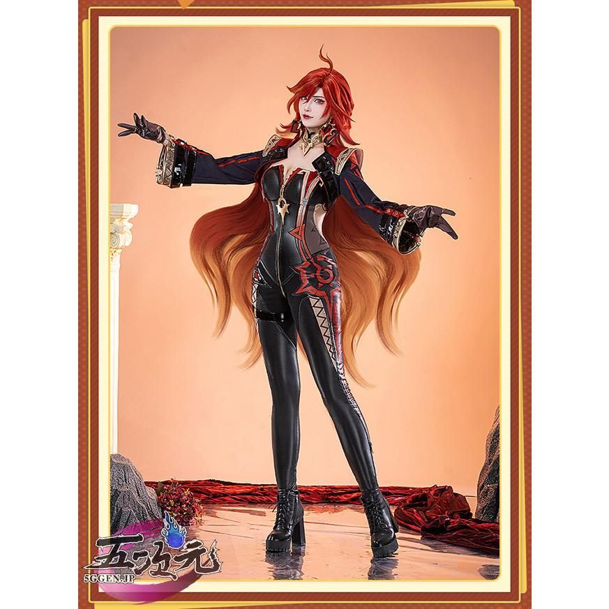 新発売 五次元 基萌 原神 コスプレ ヌヴィレット 衣装 ※ウィッグ 靴