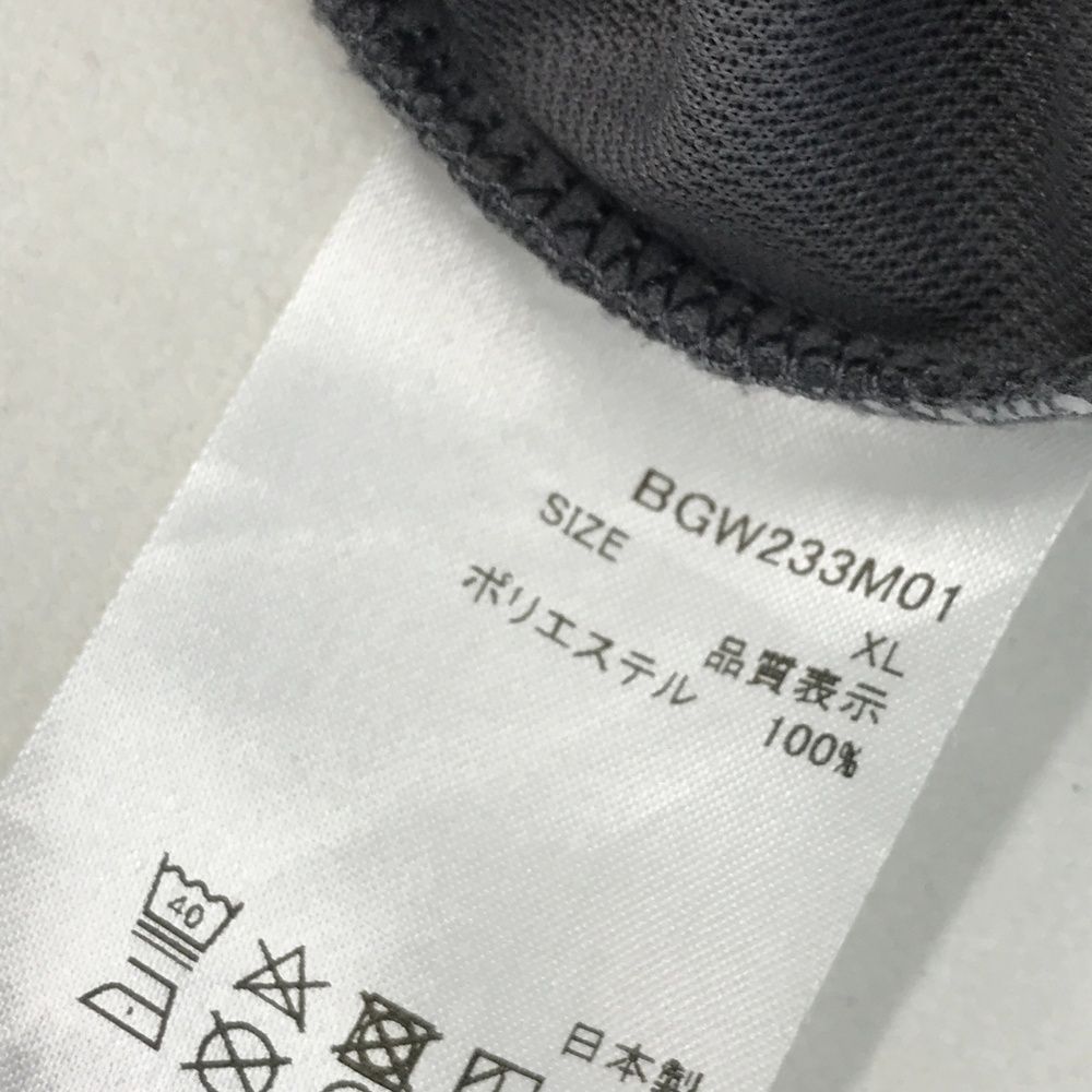 サイズ：XL BRIEFING GOLF ブリーフィング 2023年モデル 長袖Tシャツ  グレー系 [240101485739] ゴルフウェア メンズ ストスト サイズ：XL BRIEFING GOLF ブリーフィング 2023年モデル 長袖T