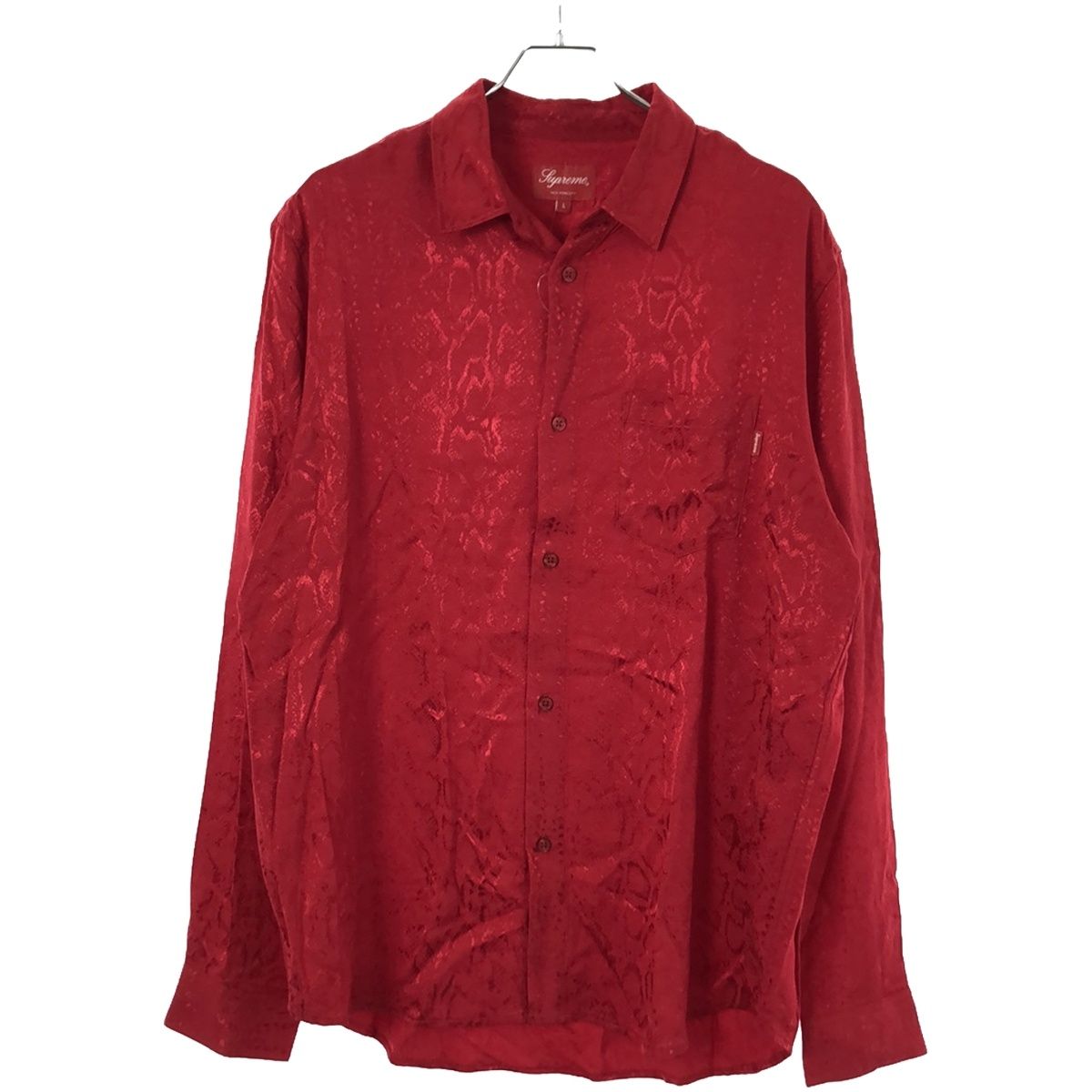 Supreme シュプリーム 20SS Snakeskin Jacquard Shirt スネークスキン 